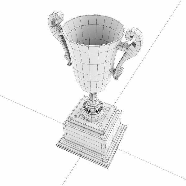 Award trophy cup 3dmodel