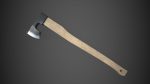 Axe Low-poly 3D