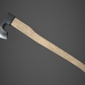 axe-low-poly-3d-3d-model-low-poly-obj-fbx-stl