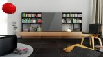 B and B bookcase 1 with books