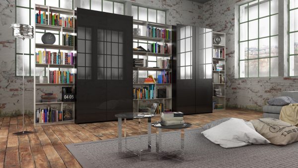 B and B bookcase 19 with books