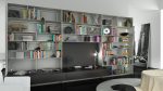 B and B bookcase 27 with books
