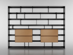 B and B bookcase 29 with books