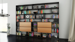 B and B bookcase 29 with books