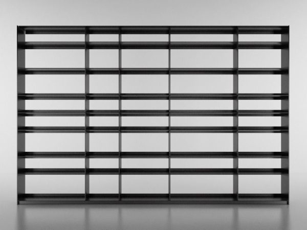 B and B bookcase 30 with books