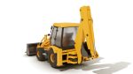 Backhoe Loader 3D Model