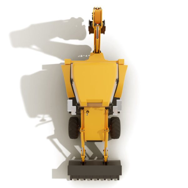 Backhoe Loader 3D Model