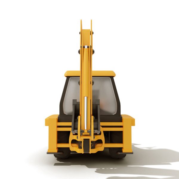 Backhoe Loader 3D Model