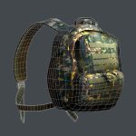 Backpack military combat Black baggage bag luggage