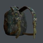 Backpack military combat Black baggage bag luggage