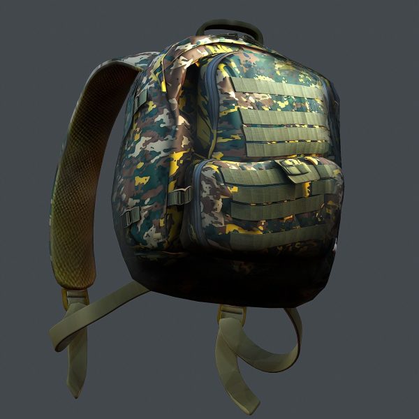 Backpack military combat Black baggage bag luggage