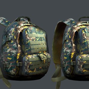 Backpack military combat Black baggage bag luggage