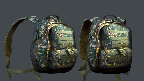 Backpack military combat Black baggage bag luggage