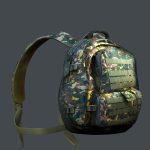 Backpack military combat Black baggage bag luggage