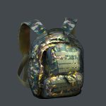 Backpack military combat Black baggage bag luggage