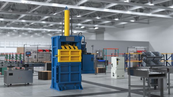 Bailing Machine Blue