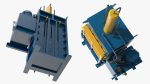 Bailing Machine Blue