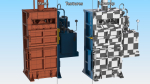 Bailing Machine Blue