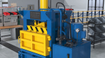 Bailing Machine Blue