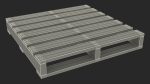 Bailing Machine Blue with Cardboard Briquette