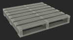 Bailing Machine Green with Cardboard Briquette