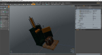 Bailing Machine Green with Cardboard Briquette