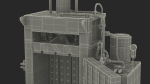 Bailing Machine Grey with Cardboard Briquette