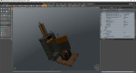 Bailing Machine Grey with Cardboard Briquette