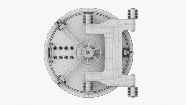 Bank vault door