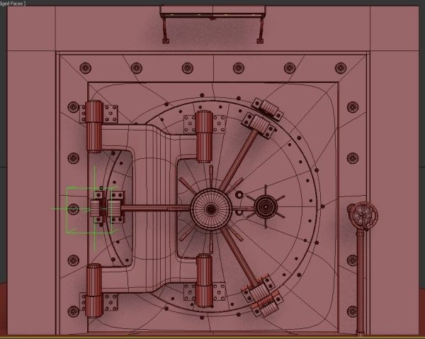 BANK VAULT DOOR Animated