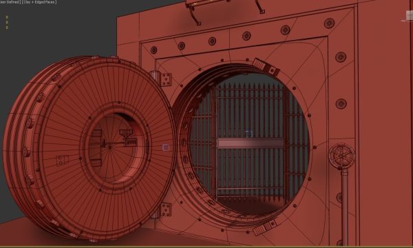 BANK VAULT DOOR Animated