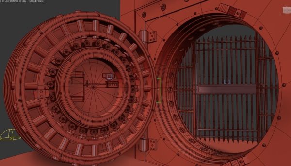 BANK VAULT DOOR Animated