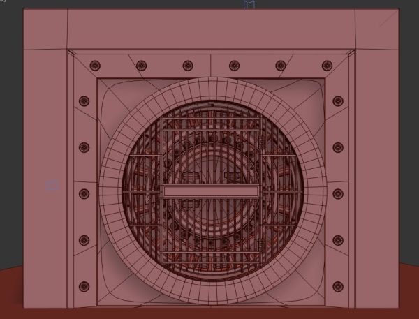 BANK VAULT DOOR Animated