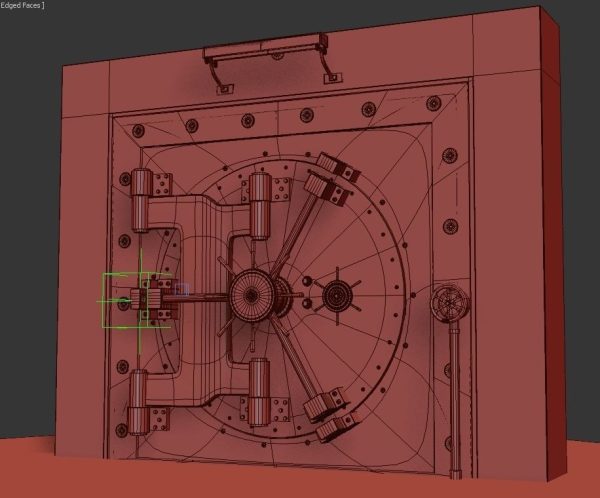 BANK VAULT DOOR Animated