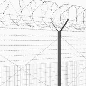 Barbed Wire Fence