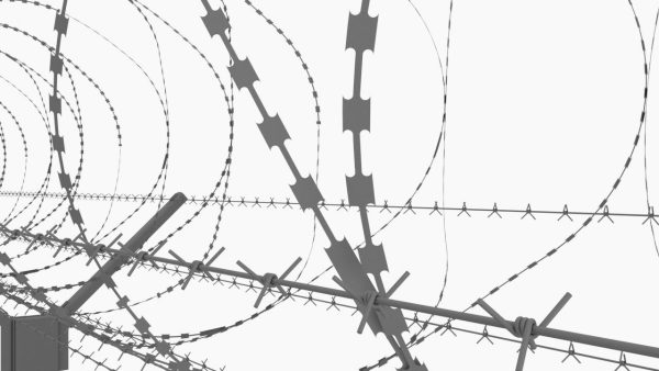 Barbed Wire Fence