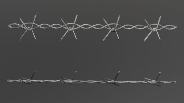 Barbed Wire Pack PBR Game Ready