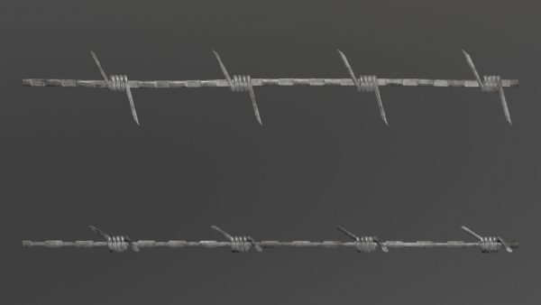 Barbed Wire Pack PBR Game Ready