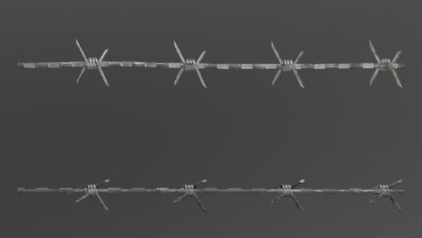 Barbed Wire Pack PBR Game Ready
