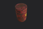 barrel radioactive