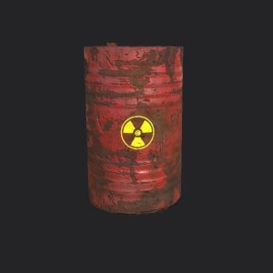 barrel radioactive