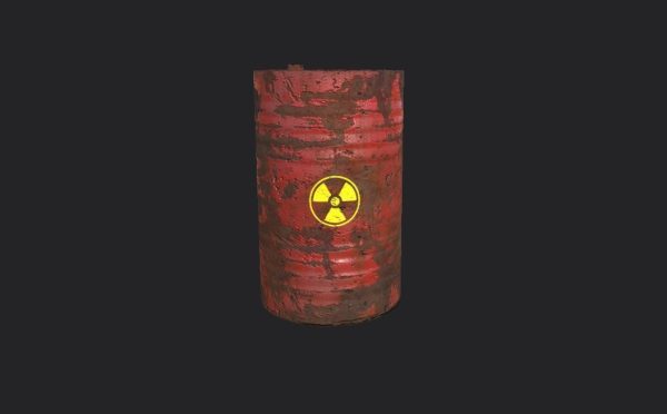 barrel radioactive