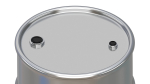 Barrel Gold And Stainless Steel