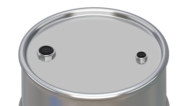 Barrel Gold And Stainless Steel