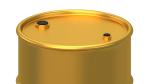 Barrel Gold And Stainless Steel
