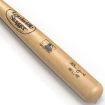 Baseball and Wooden Baseball Bat