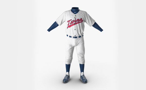 Baseball Player Outfit Twins 3