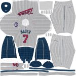 Baseball Player Outfit Twins 3