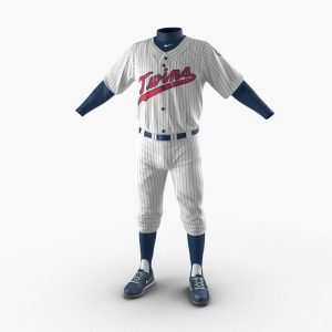 Baseball Player Outfit Twins 3