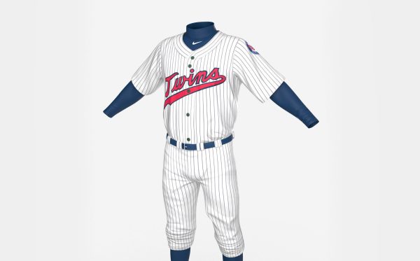 Baseball Player Outfit Twins 3